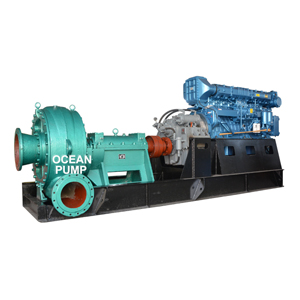 High efficiency wear resistant marine sand pump